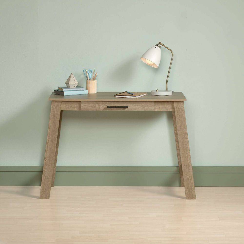 Teknik Trestle Desk in Summer Oak - Price Crash Furniture