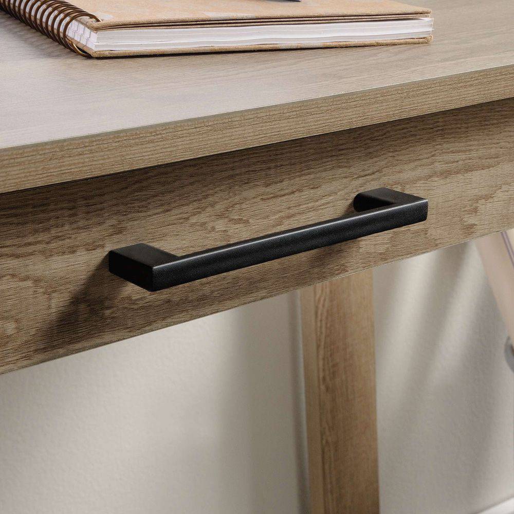 Teknik Trestle Desk in Summer Oak - Price Crash Furniture