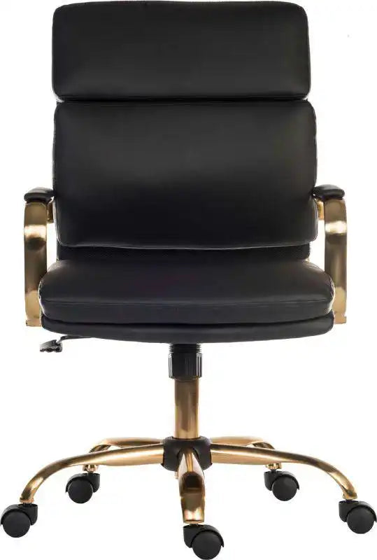 Teknik Vintage Style Executive Office Chair in Black - Price Crash Furniture