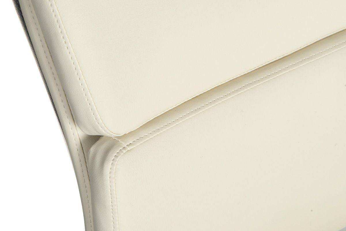 Teknik Vintage Style Executive Office Chair in White - Price Crash Furniture