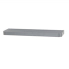 Trent Matt Grey 800x145mm Narrow Floating Shelf Kit by Core - Price Crash Furniture