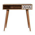 Triangle Printed Writing Desk - Price Crash Furniture