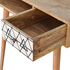 Triangle Printed Writing Desk - Price Crash Furniture