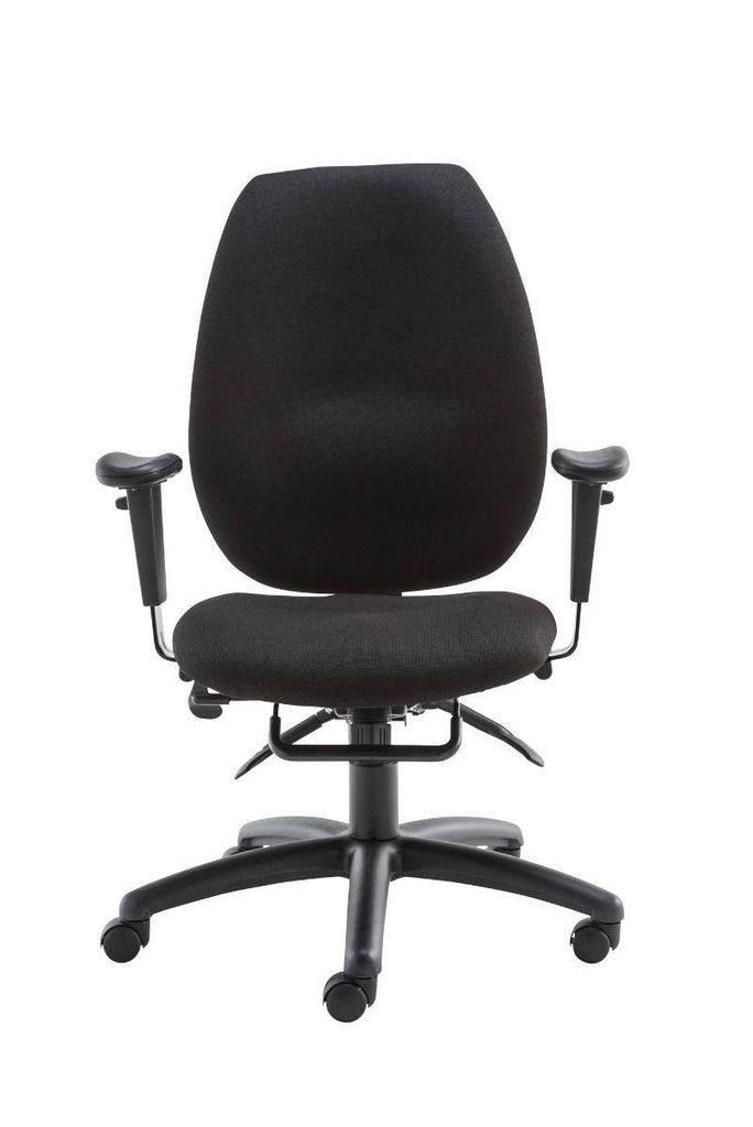 Trinity Black Ergonomic Office Chair By Alphason - Price Crash Furniture