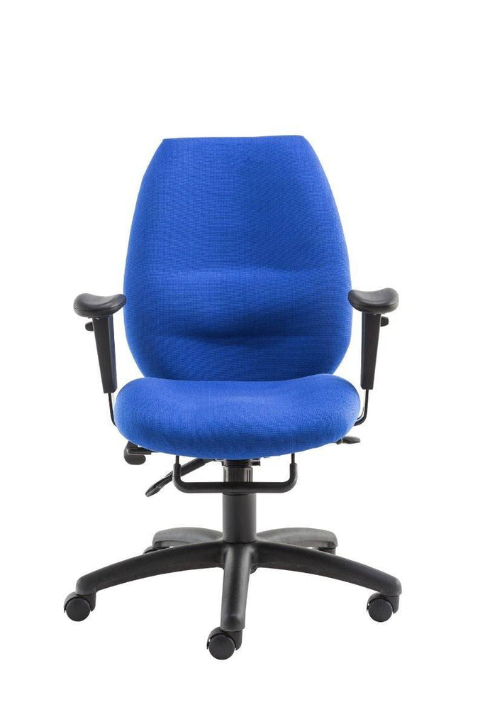 Trinity Blue Ergonomic Office Chair By Alphason - Price Crash Furniture