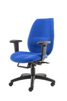 Trinity Blue Ergonomic Office Chair By Alphason - Price Crash Furniture