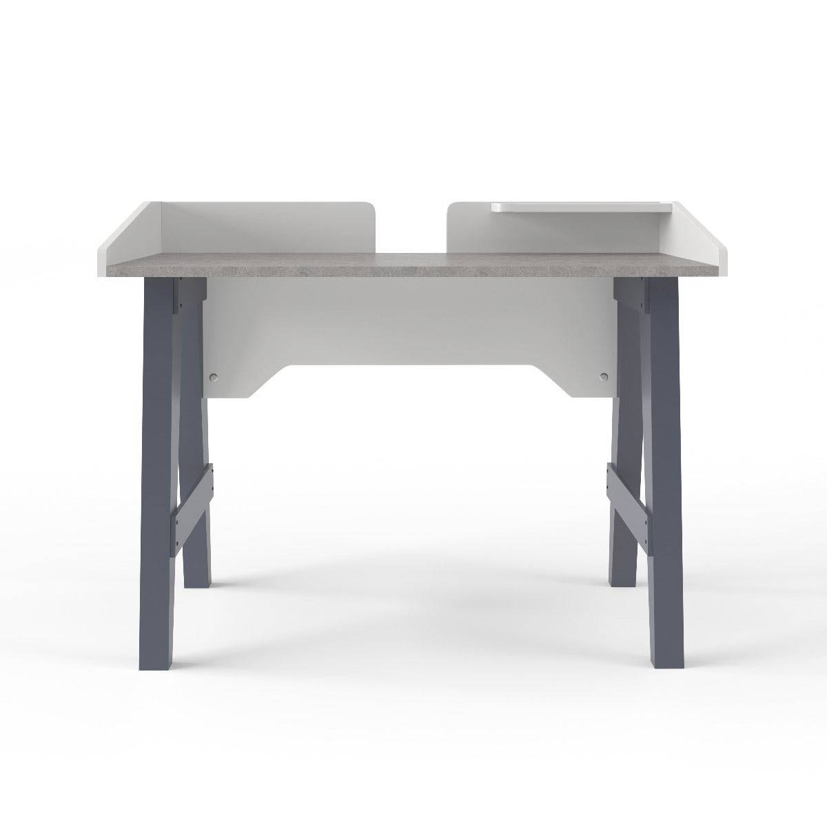 Truro Desk in Grey and Faux Marble by Alphason - Price Crash Furniture