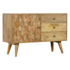 Pineapple Carved Sideboard - Price Crash Furniture