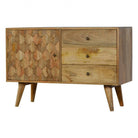 Pineapple Carved Sideboard - Price Crash Furniture