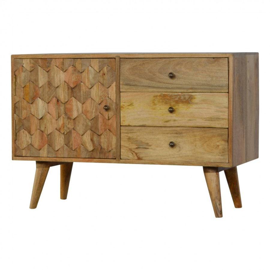 Pineapple Carved Sideboard - Price Crash Furniture