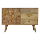 Pineapple Carved Sideboard - Price Crash Furniture