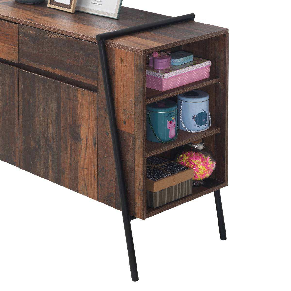 Abbey Sideboard with 2 Doors & 2 Drawers by TAD - Price Crash Furniture