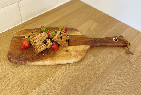 Acacia Wooden Chopping Board Small 43cm - Price Crash Furniture