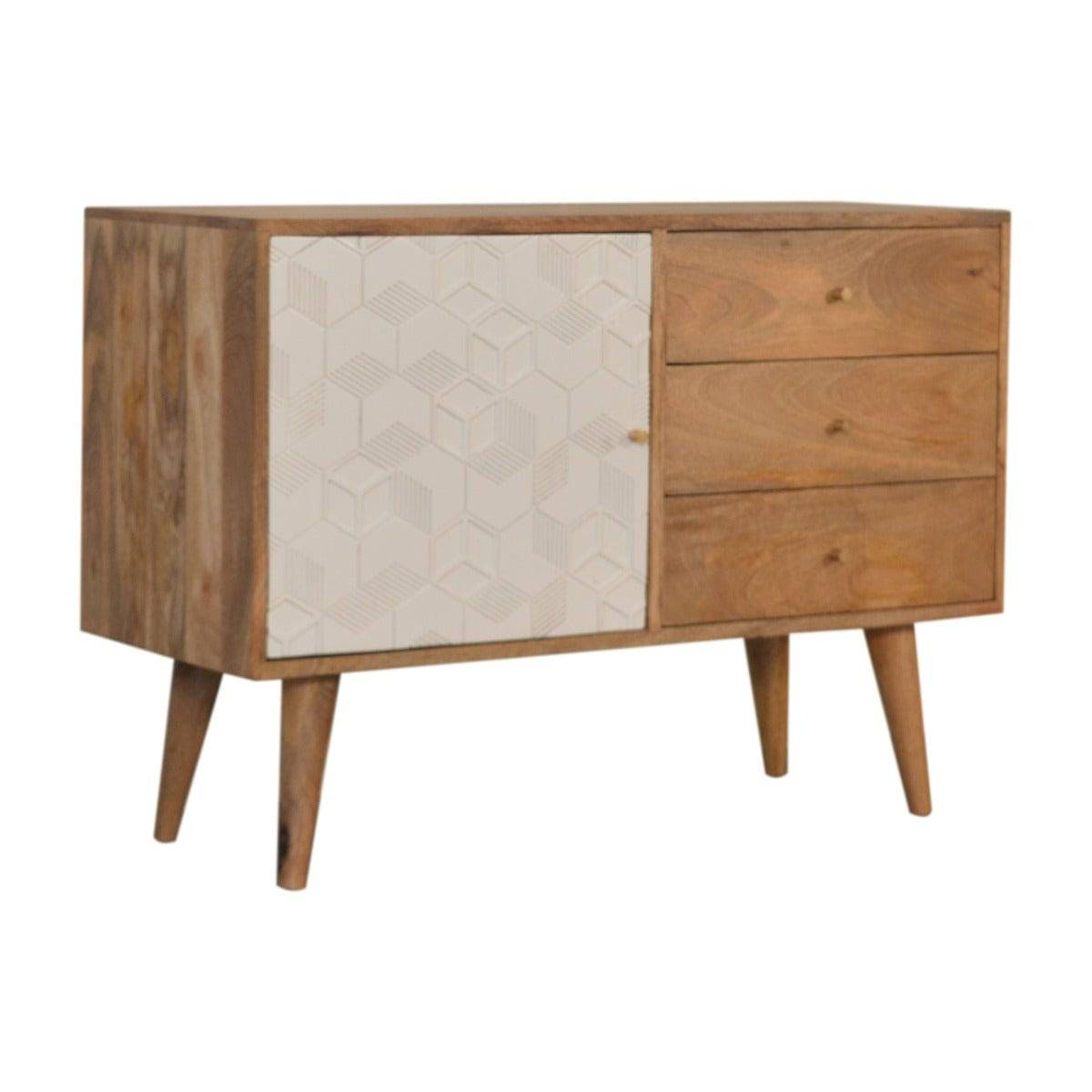 Acadia White Sideboard - Price Crash Furniture