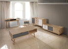 Alford Sideboard in Sonoma Oak and Grey by TAD - Price Crash Furniture