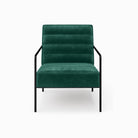 Alphason Bookham Accent Chair in Green Velvet by Dorel - Price Crash Furniture