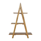 ArtHaus Collection V-Shaped Nordic Style Ladder Style Open Display Unit With 3 Shelves - Price Crash Furniture