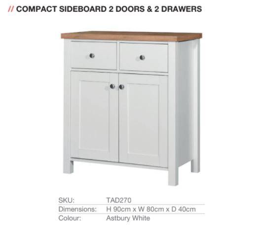 Astbury Compact Sideboard by TAD - Price Crash Furniture