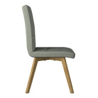 Athens Dining and Accent Chair in Taupe Fabric by Alphason - Price Crash Furniture