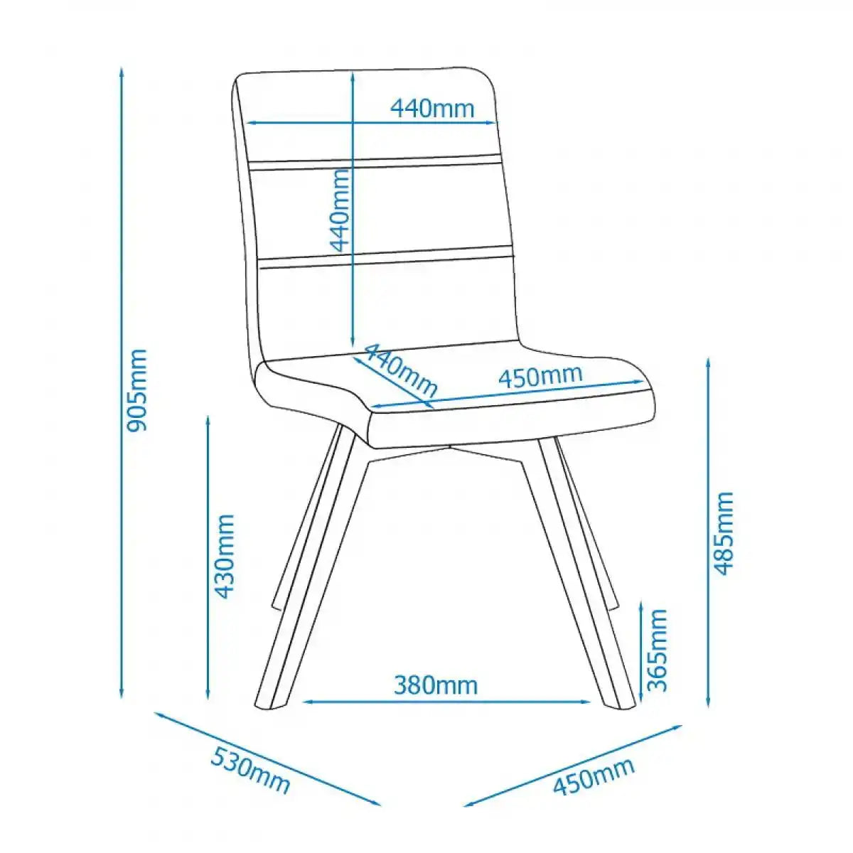 Athens Dining and Accent Chair in Taupe Fabric by Alphason - Price Crash Furniture