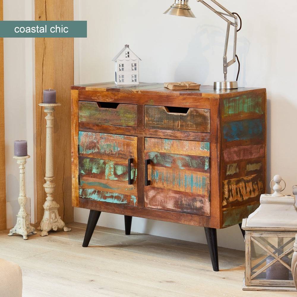 Baumhaus Coastal Chic Small Sideboard - Price Crash Furniture