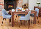 Baumhaus Dining bundle - Shiro CDR04B Table (150 cm) with 4 x CDR03L Chairs - Price Crash Furniture