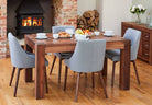 Baumhaus Dining bundle - Shiro CDR04B Table (150 cm) with 4 x CDR03L Chairs - Price Crash Furniture