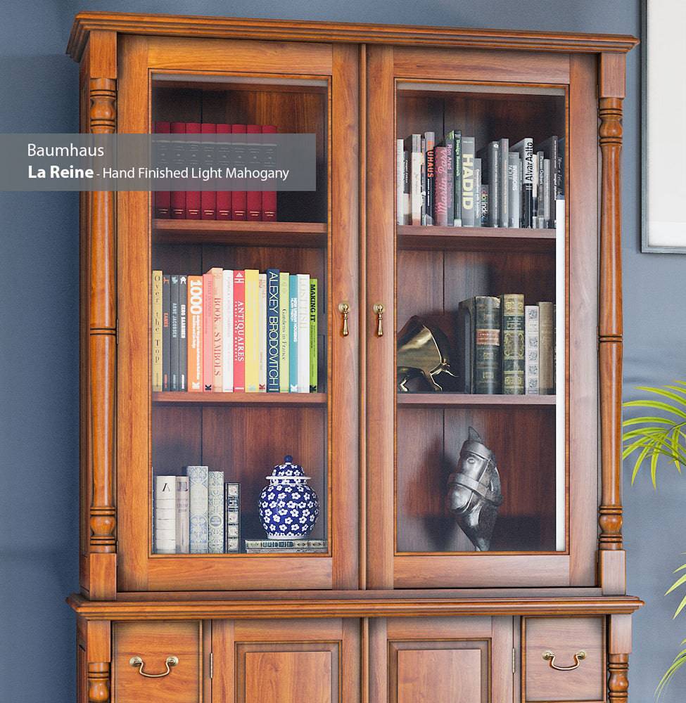 Baumhaus La Reine Dresser Top (Hutch) **Dresser TOP ONLY in solid mahogany - Price Crash Furniture