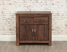 Baumhaus Mayan Walnut Small Sideboard - Price Crash Furniture