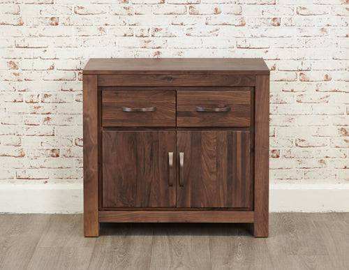 Baumhaus Mayan Walnut Small Sideboard - Price Crash Furniture