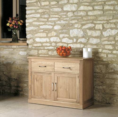 Baumhaus Mobel Oak Small Sideboard - Price Crash Furniture