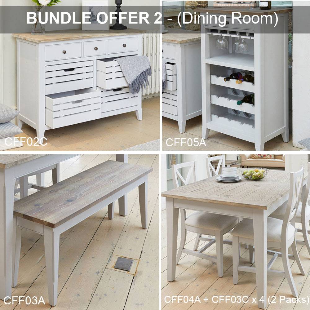 Baumhaus Signature Dining Room Bundle 2 - Price Crash Furniture