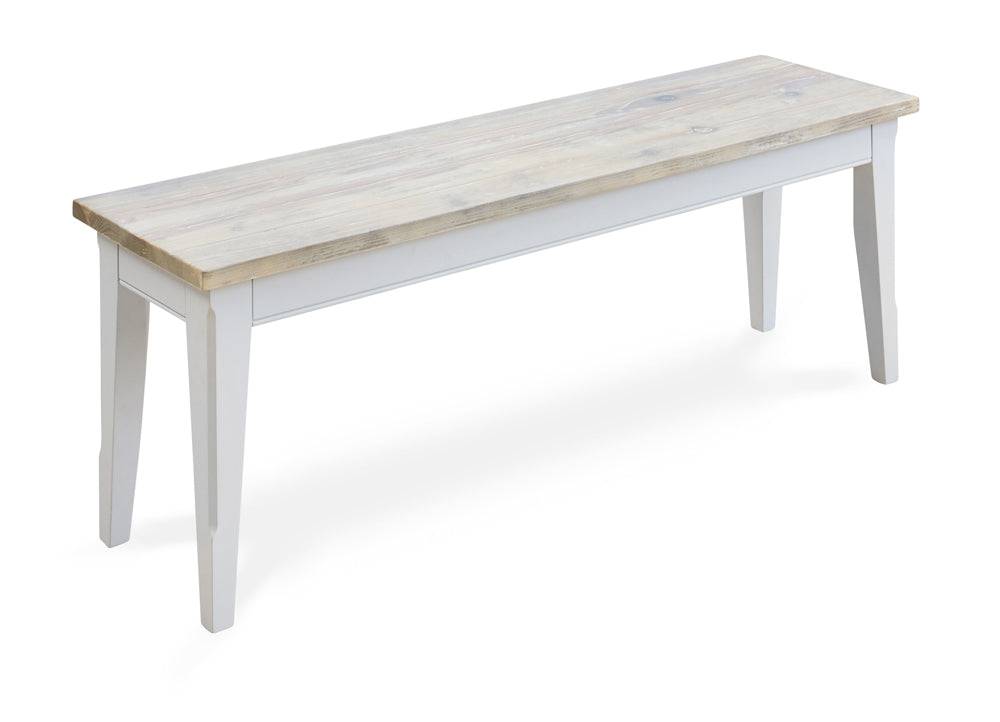Baumhaus Signature Grey Dining Bench (130) - Price Crash Furniture