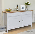 Baumhaus Signature Grey Large Sideboard - Price Crash Furniture