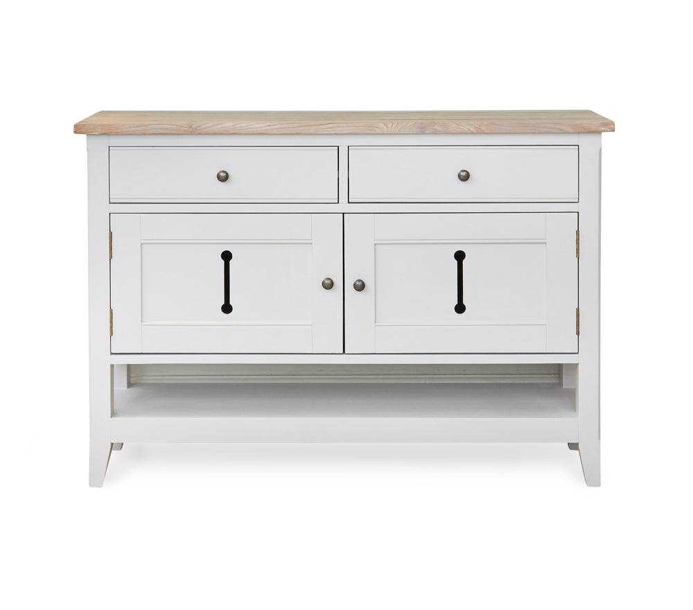 Baumhaus Signature Grey Small Sideboard / Hall Console Shoe Storage Table - Price Crash Furniture