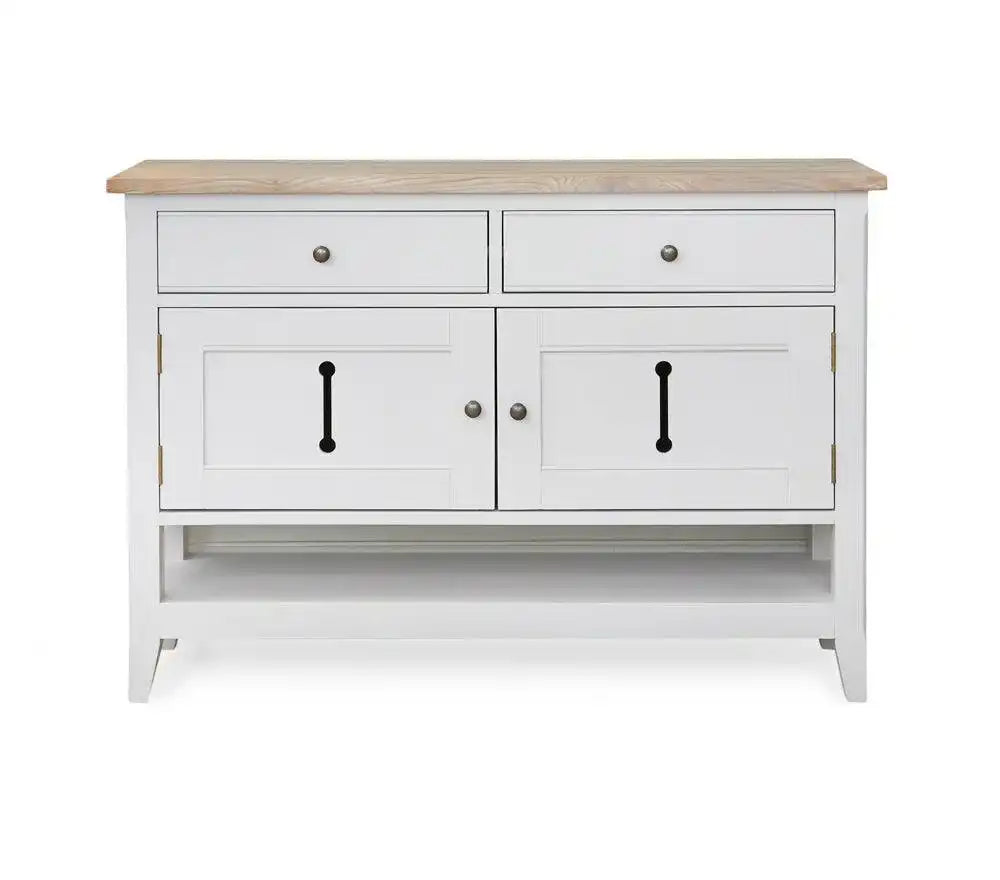 Baumhaus Signature Grey Small Sideboard / Hall Console Shoe Storage Table - Price Crash Furniture