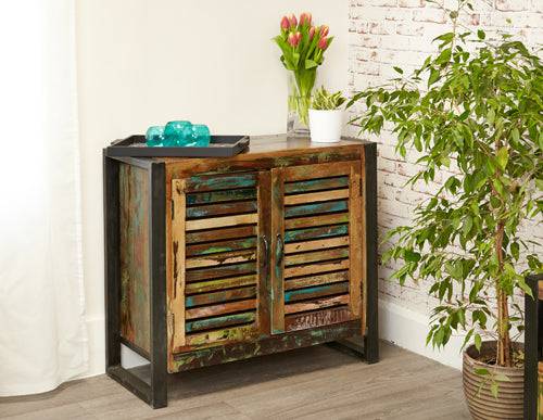 Baumhaus Urban Chic 2 Door Small Sideboard - Price Crash Furniture