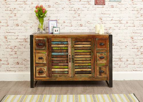 Baumhaus Urban Chic 6 Drawer Sideboard - Price Crash Furniture