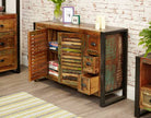 Baumhaus Urban Chic 6 Drawer Sideboard - Price Crash Furniture