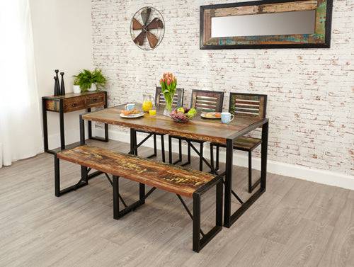 Baumhaus Urban Chic Dining Table Large - Price Crash Furniture