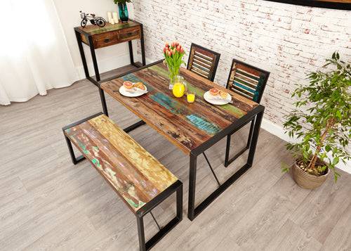 Baumhaus Urban Chic Dining Table Small - Price Crash Furniture