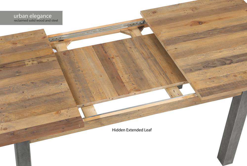Baumhaus Urban Elegance - Reclaimed Extending Dining Table - Price Crash Furniture