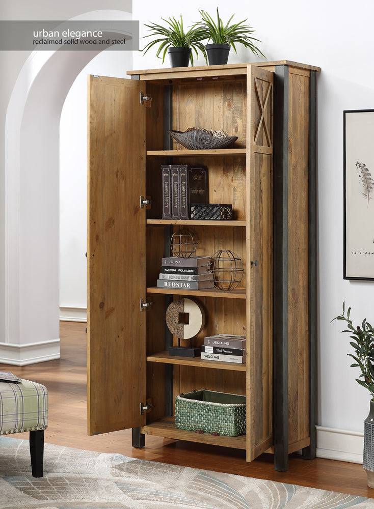 Baumhaus Urban Elegance - Reclaimed Living Room Storage Cupboard - Price Crash Furniture