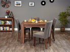 Baumhaus Walnut Dining Table (4 Seater) - Price Crash Furniture