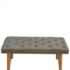 Bench Upholstered In Multi Tweed - Price Crash Furniture