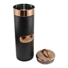 Black & Copper Metal Pasta Tin - Price Crash Furniture