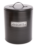 Black & Silver Biscuit Tin - Price Crash Furniture