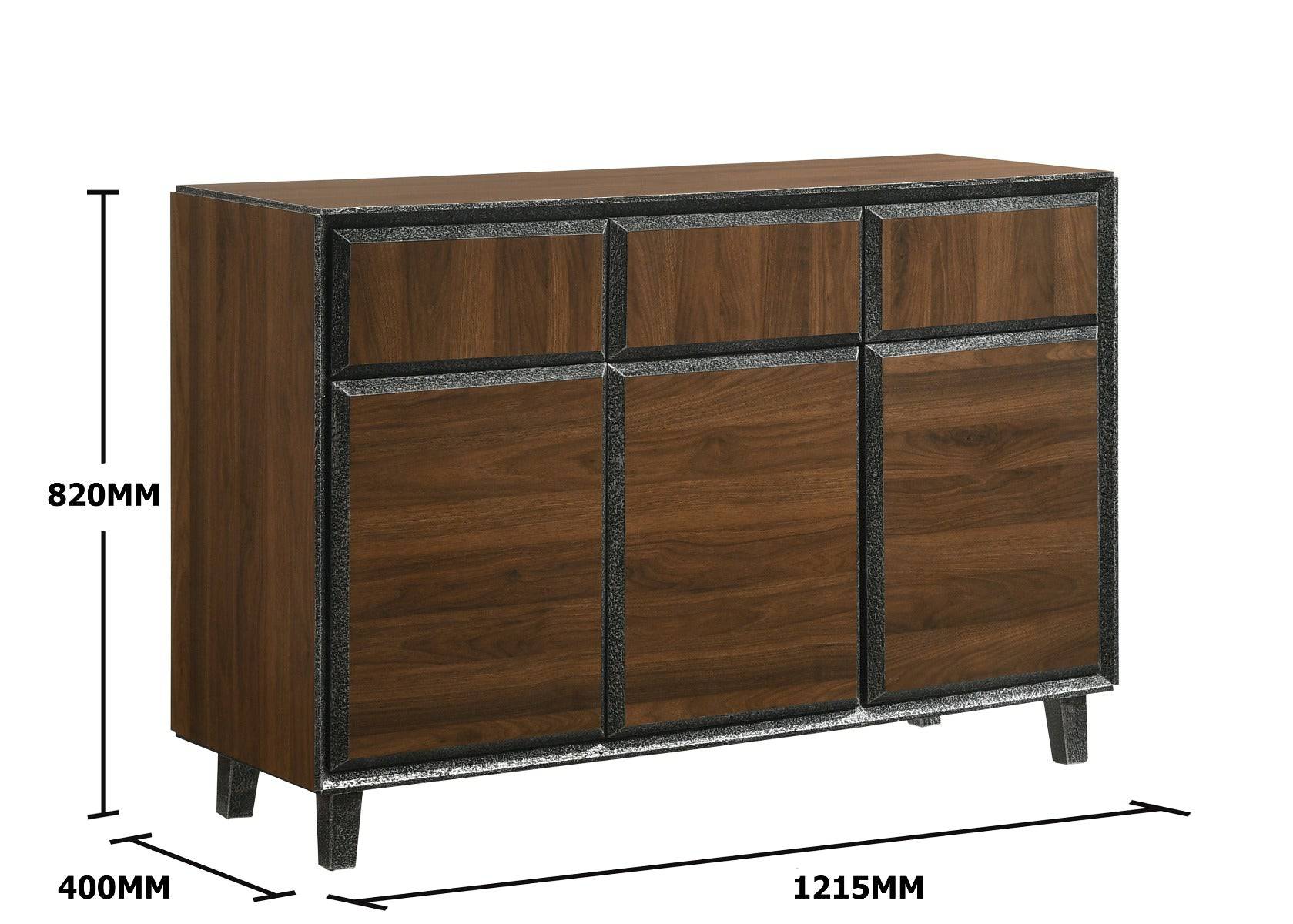 Bretton Walnut Sideboard by TAD - Price Crash Furniture