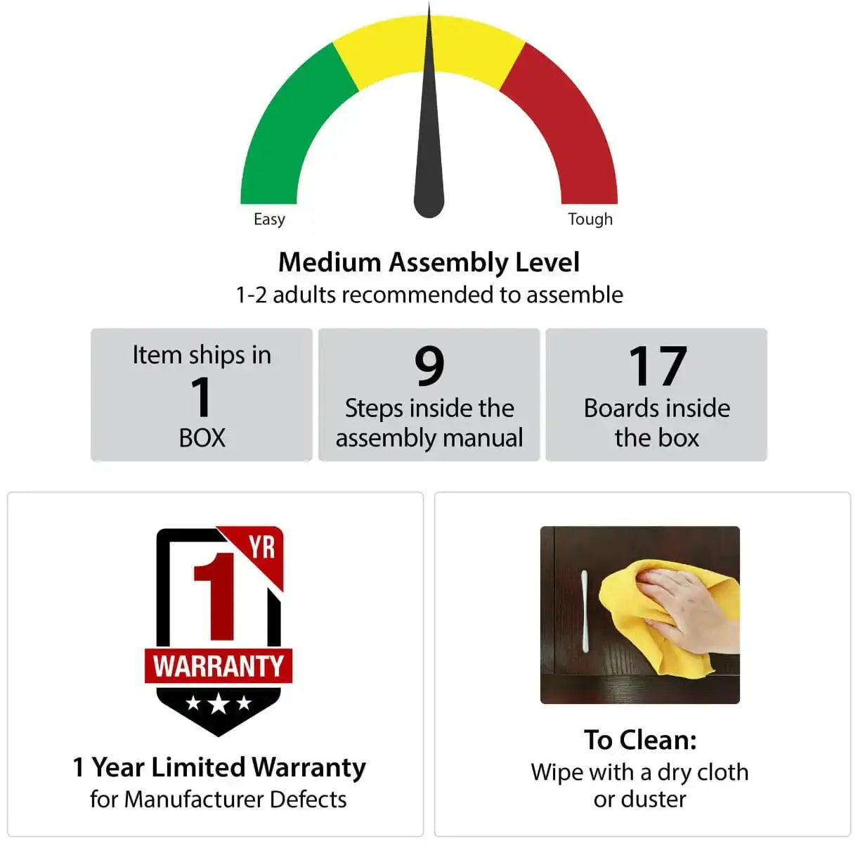 Brittany Turntable Stand in Walnut by Dorel Novogratz - Price Crash Furniture