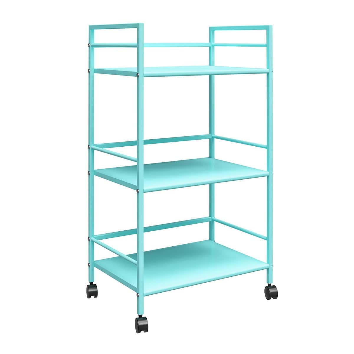 Cache Metal Rolling Cart Drinks Trolley in Mint by Dorel Novogratz - Price Crash Furniture